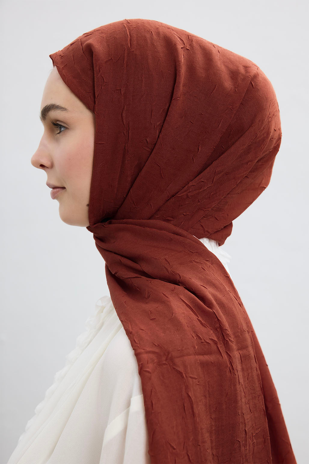 Bambu Şal Kırmızı