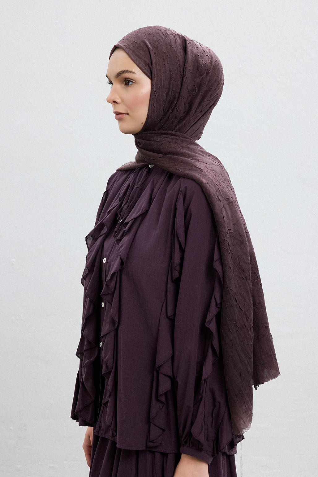 Bambu Şal Mürdüm Eriği