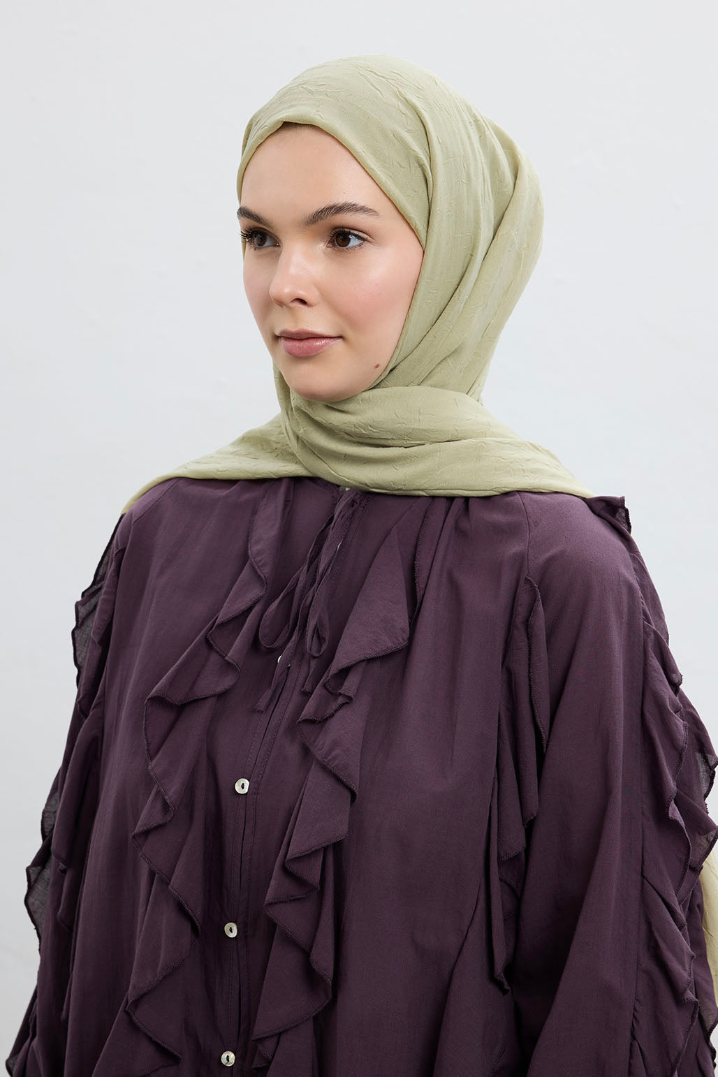 Bambu Şal Soft Yeşil
