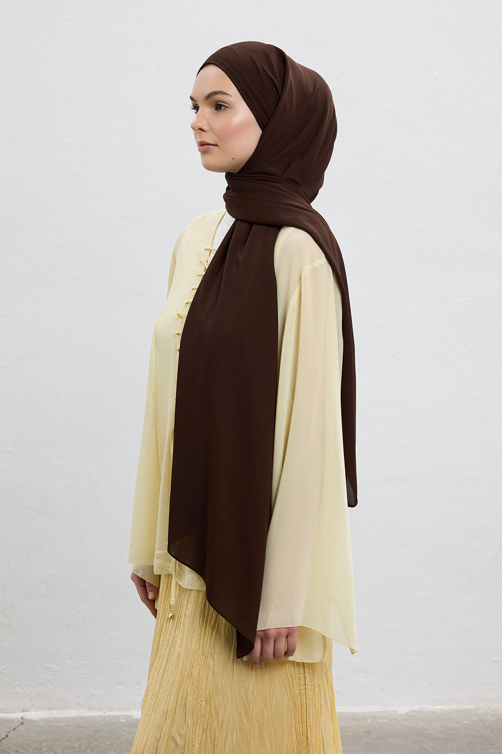 Comfort Lüks Şal Koyu Kahve