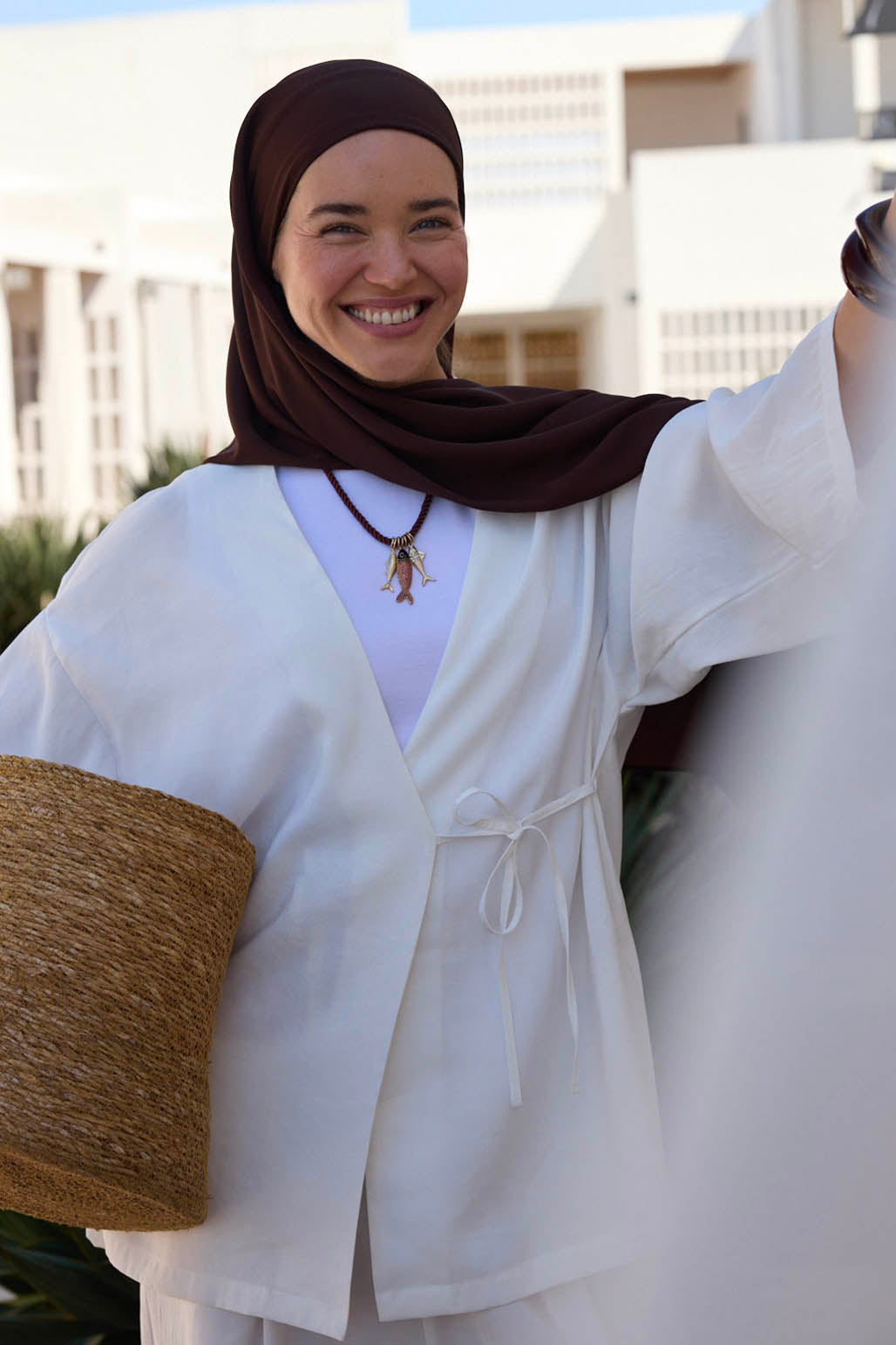 Comfort Lüks Şal Kahverengi