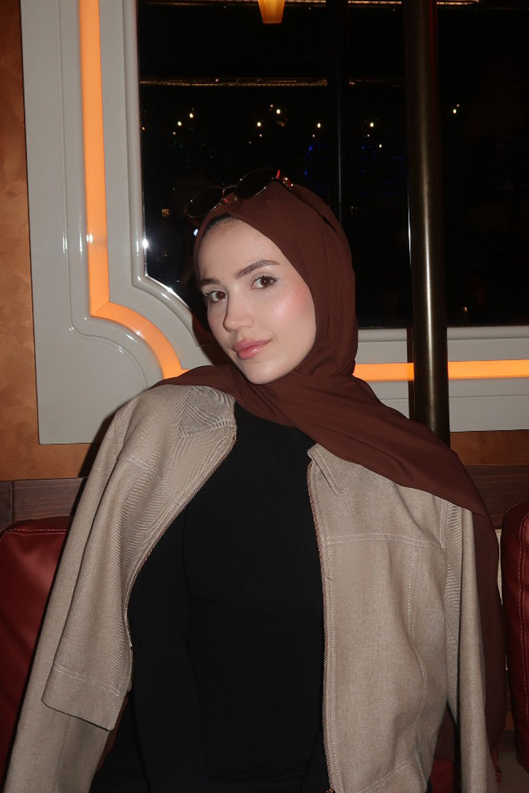 Comfort Luxe Şal Kahverengi