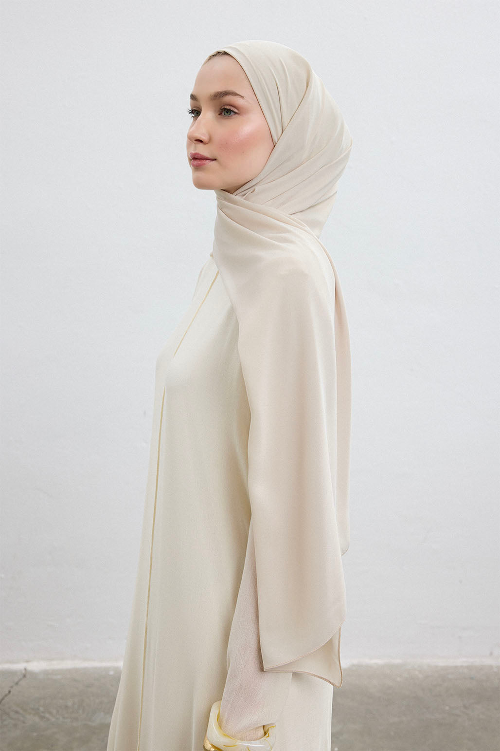 Comfort Luxe Şal Koyu Krem