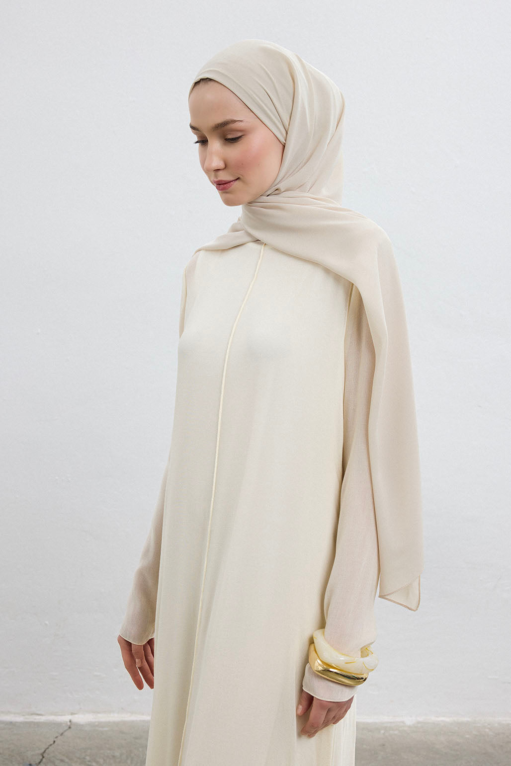 Comfort Luxe Şal Koyu Krem