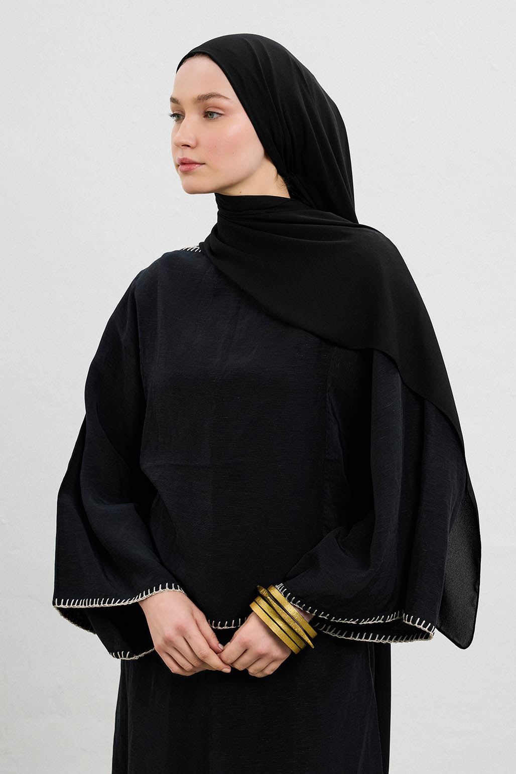 Comfort Luxe Şal Siyah