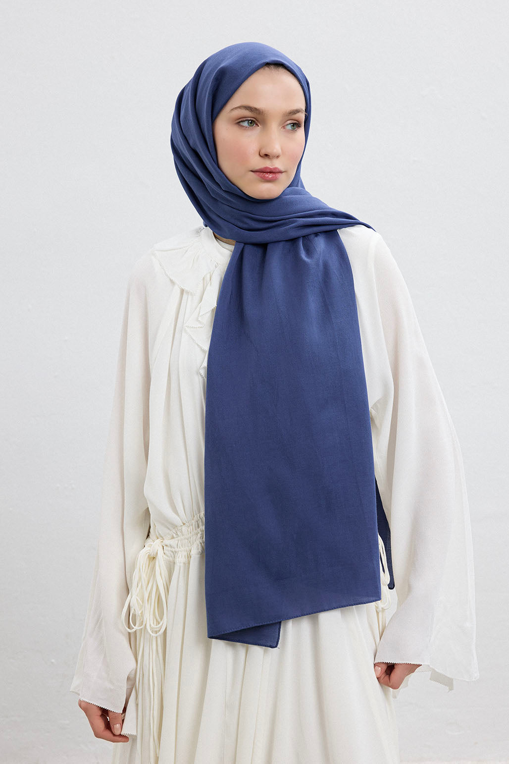 Cotton Line Şal İndigo