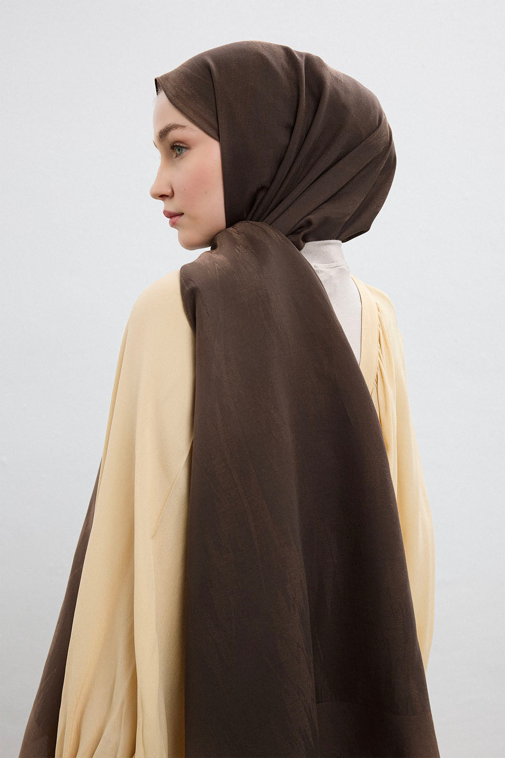 Cotton Line Şal Soft Kahve