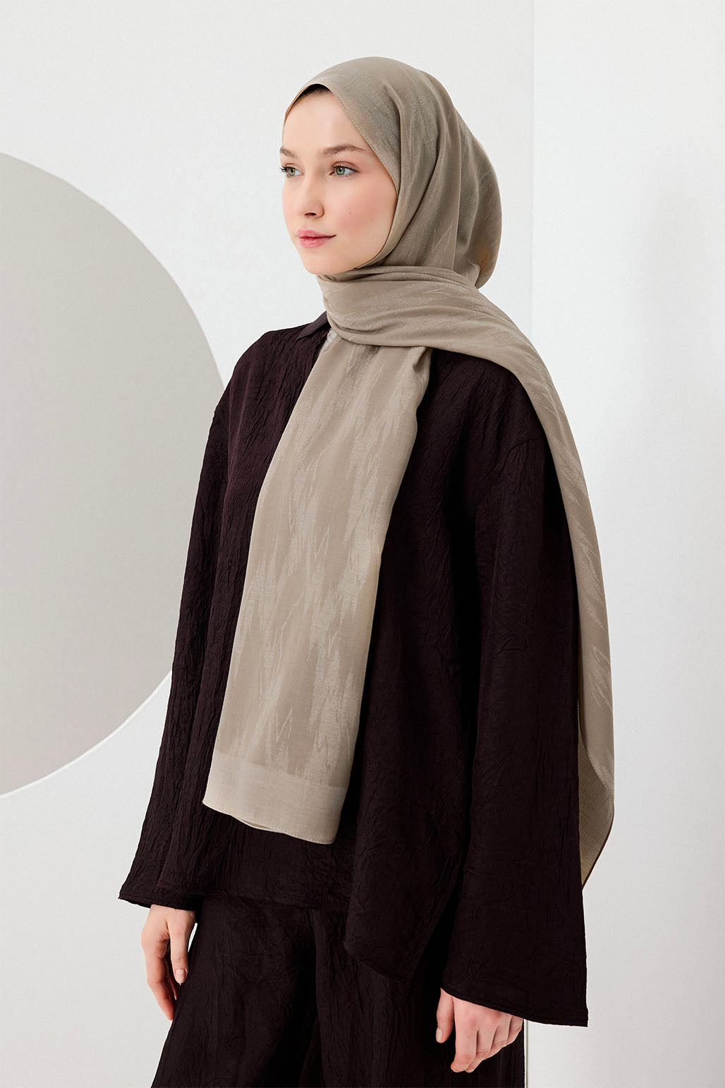 Cotton Line Şal Sütlü Kahve