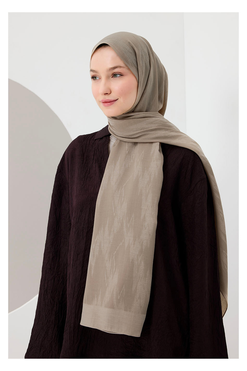 Cotton Line Şal Sütlü Kahve