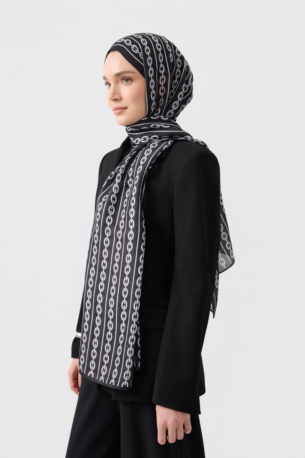 Cotton Twill Şal Chain Ekru