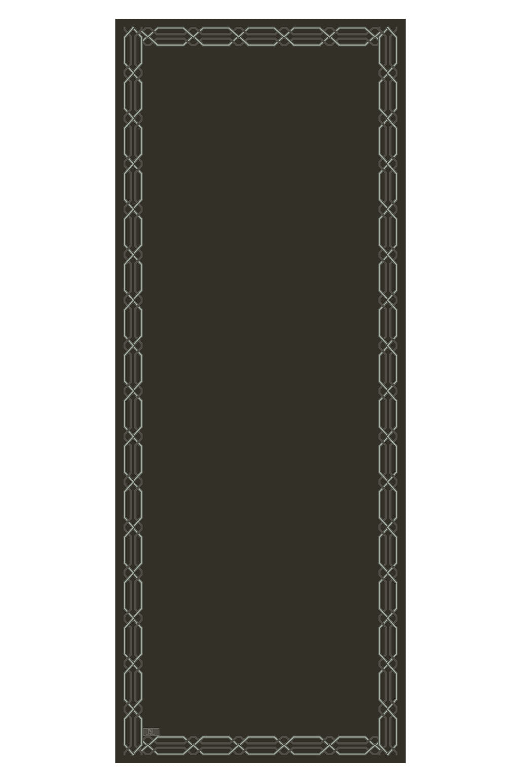 Cotton Twill Şal İnterlock Yağ Yeşili
