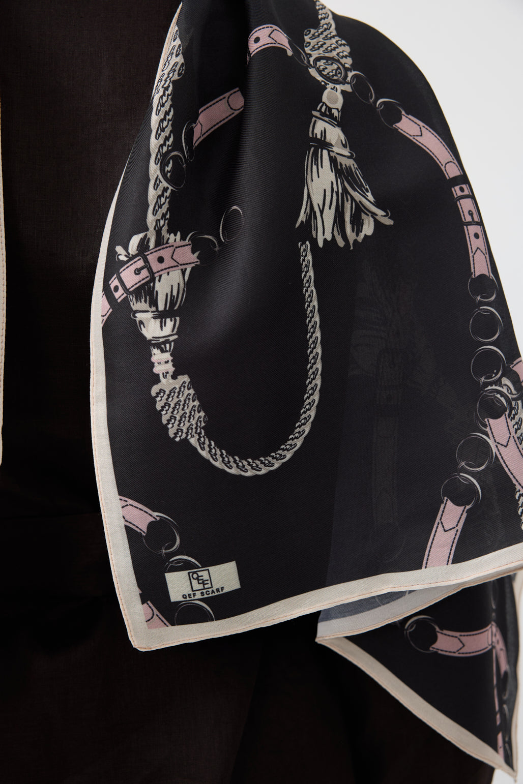 Cotton Twill Şal Linkage Pudra