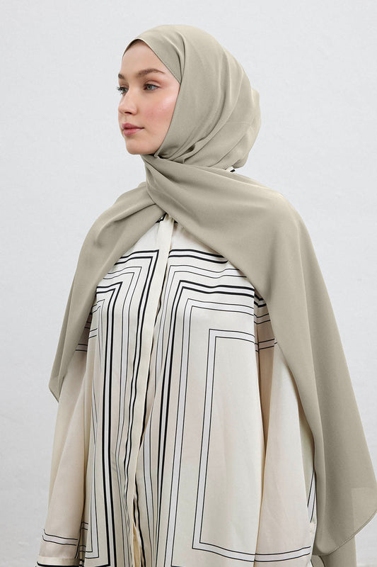 Krep Şal Bej