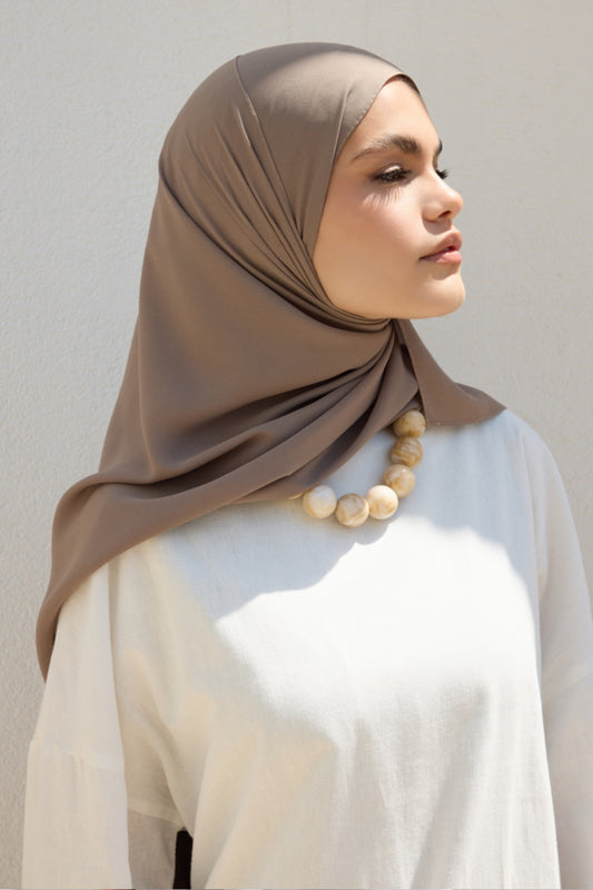 Krep Şal Cappuccino