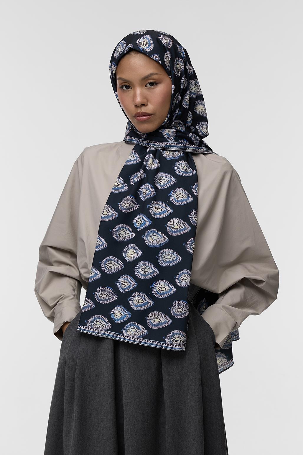 Daily Print Desenli Şal Irone