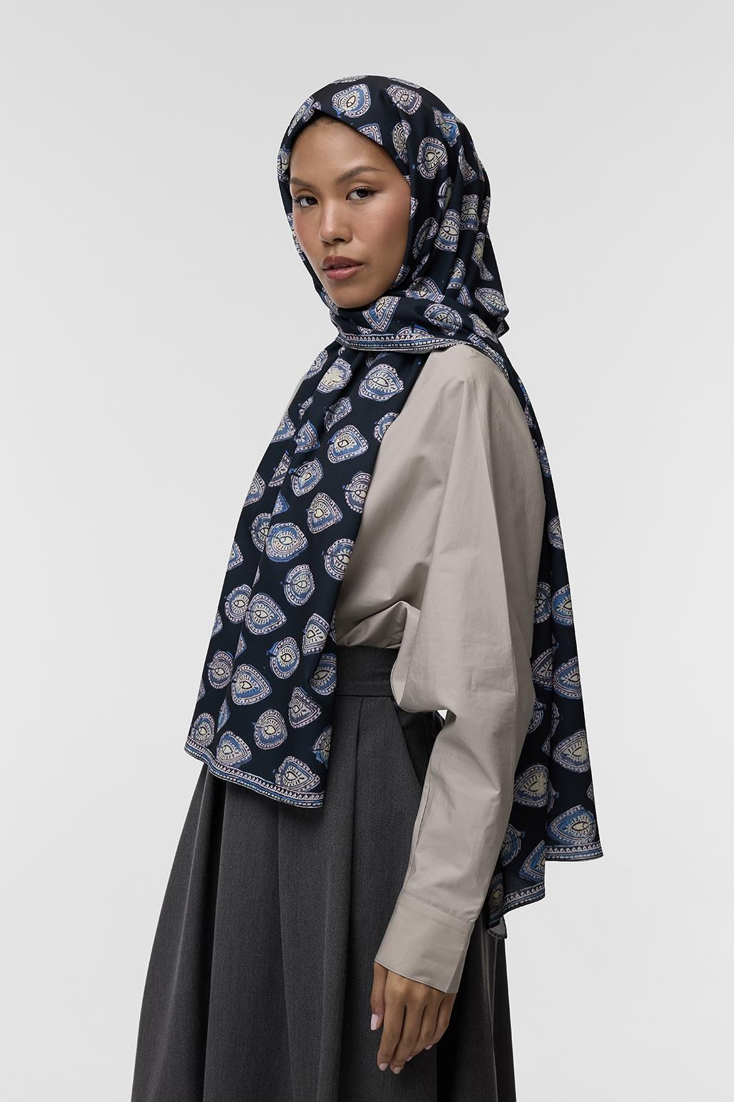 Daily Print Desenli Şal Irone