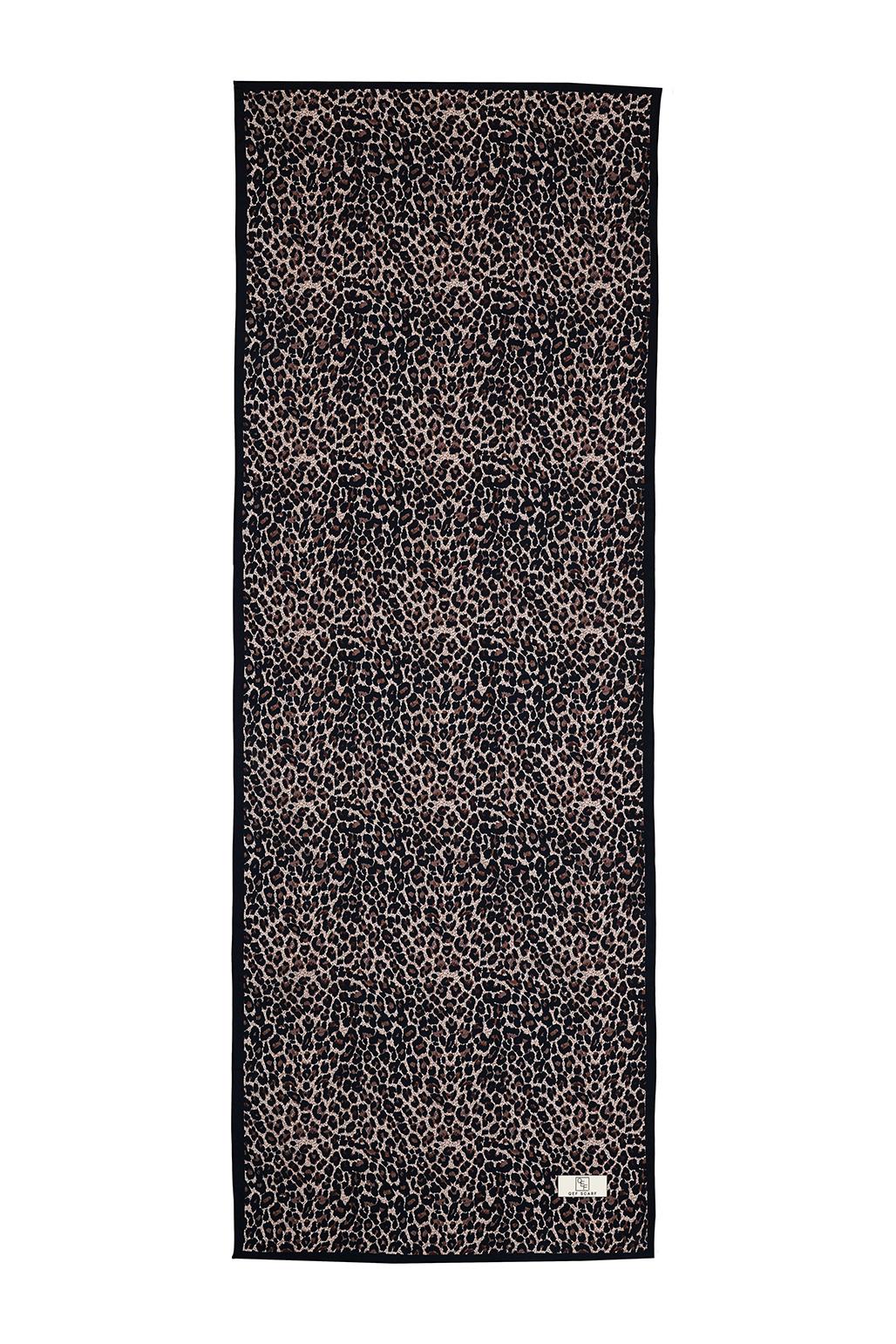 Daily Print Desenli Şal Leopard
