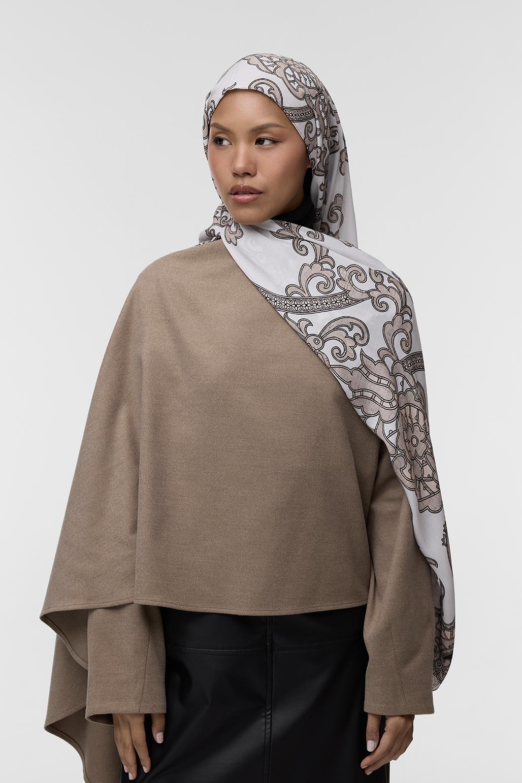 Deluxe Desenli Şal Beena