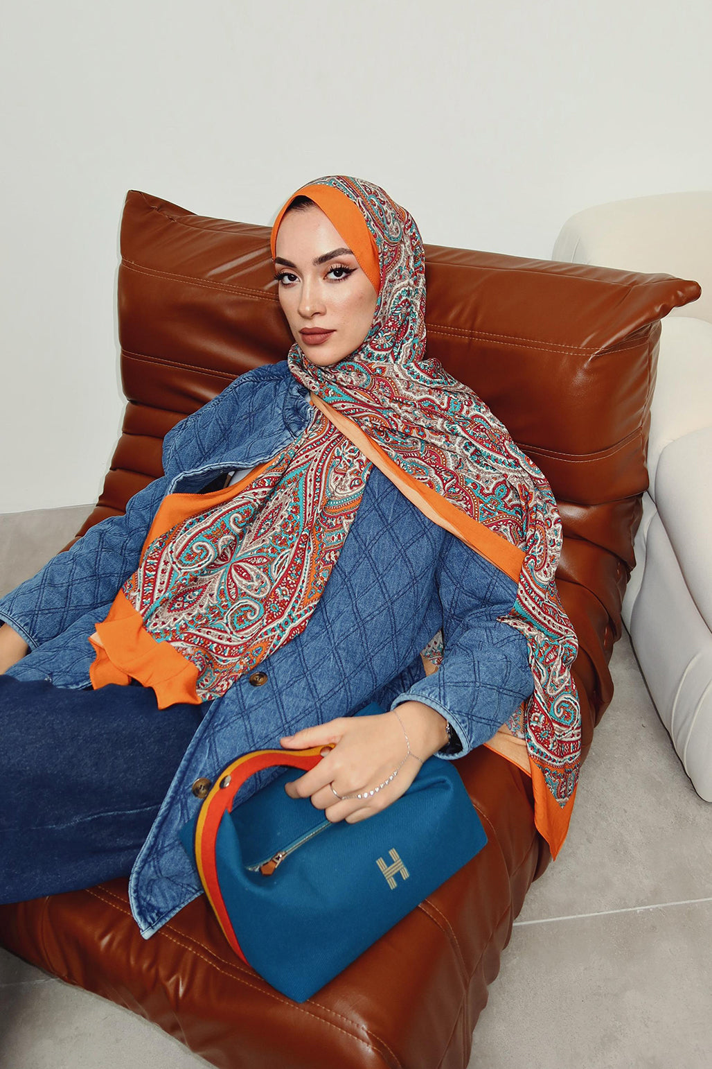 Deluxe Şal Cinger Green