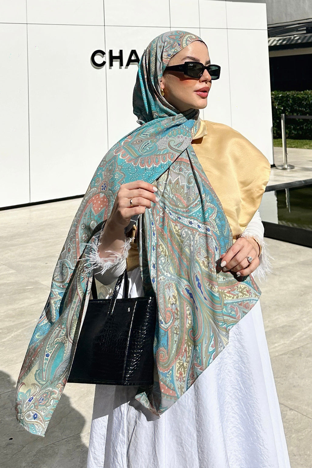 Desenli Şal Minal