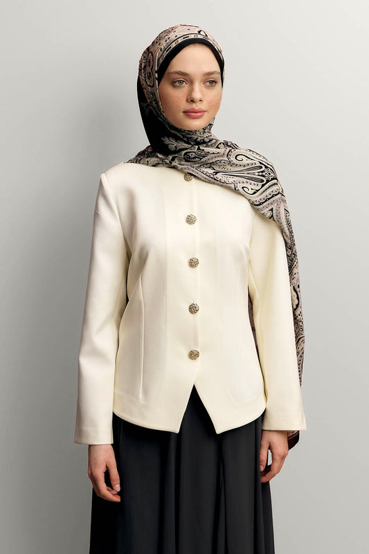 Deluxe Summer Şal Alice Siyah