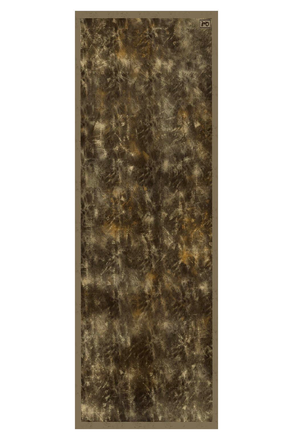 Desenli Yazlık Şal Kahve