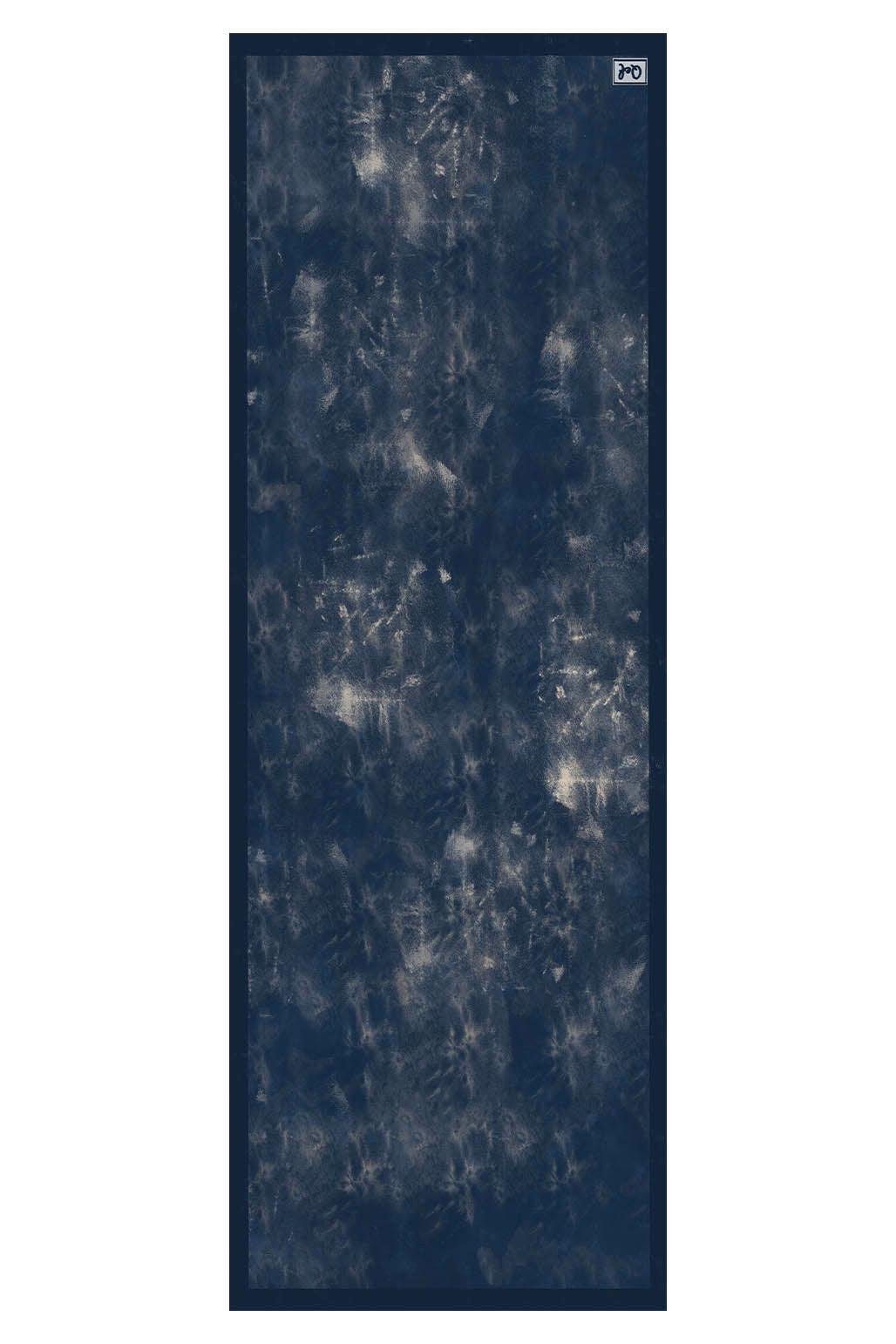 Desenli Yazlık Şal Lacivert