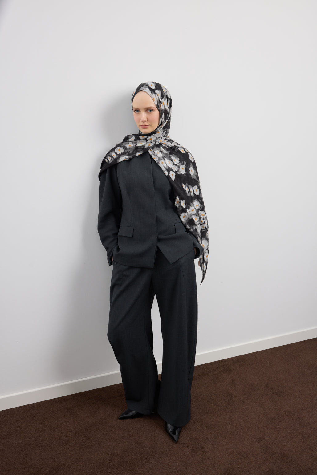 Deluxe Summer Şal Soil Siyah