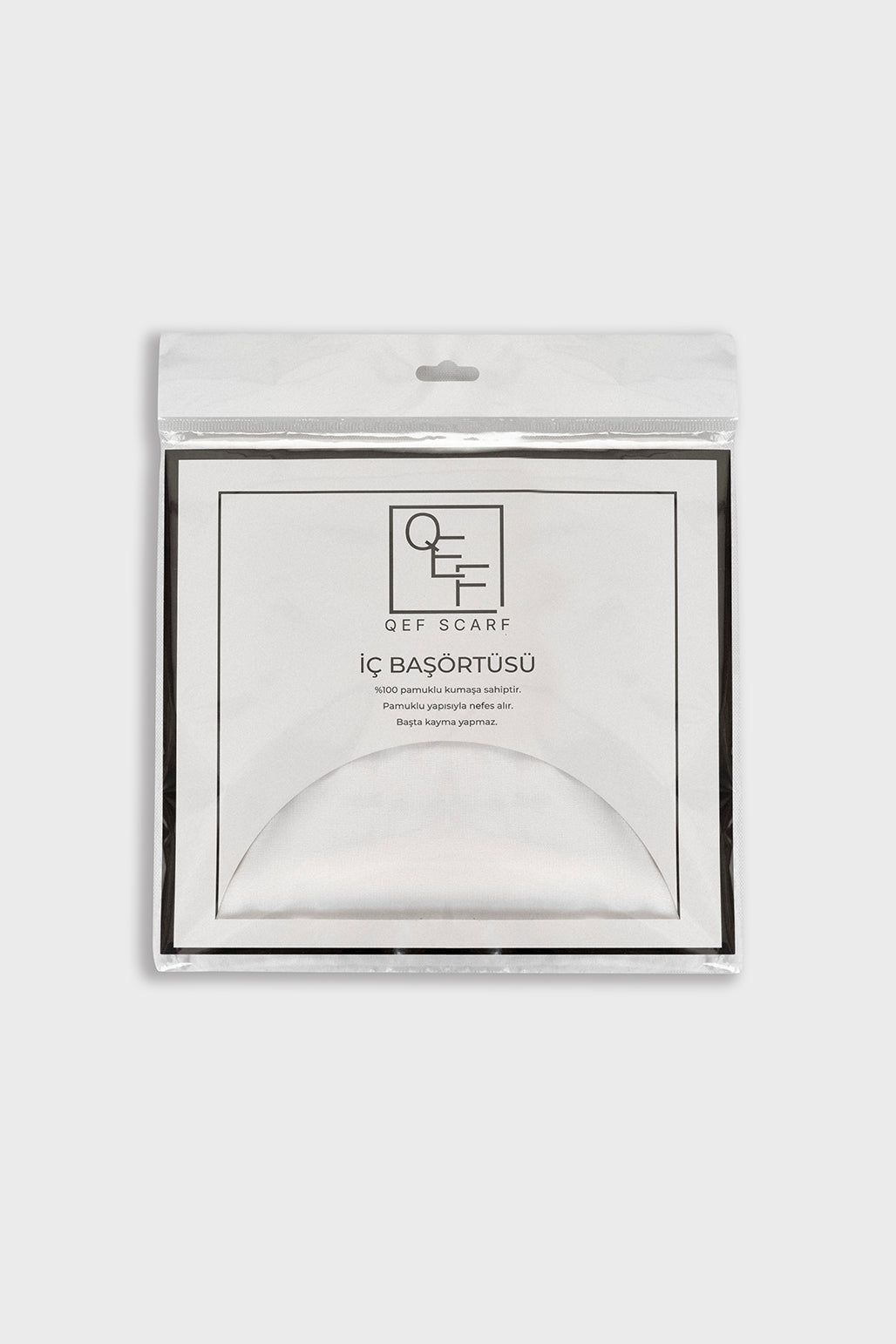 İç Başörtüsü Aksesuar Beyaz