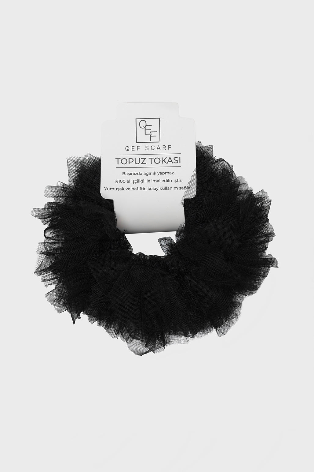 Siyah Küçük Topuz Tokası