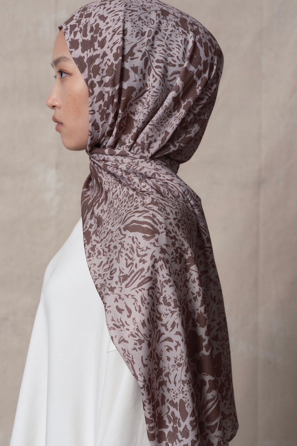 Modal Brush Şal Minimal Pattern Vizon