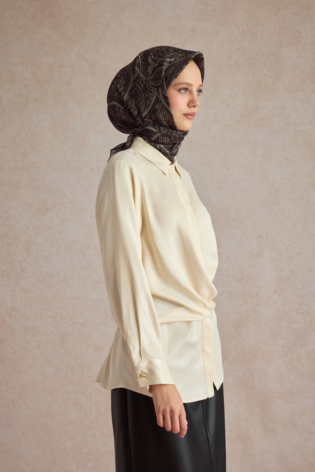 Pamuk Eşarp Magic Bordo