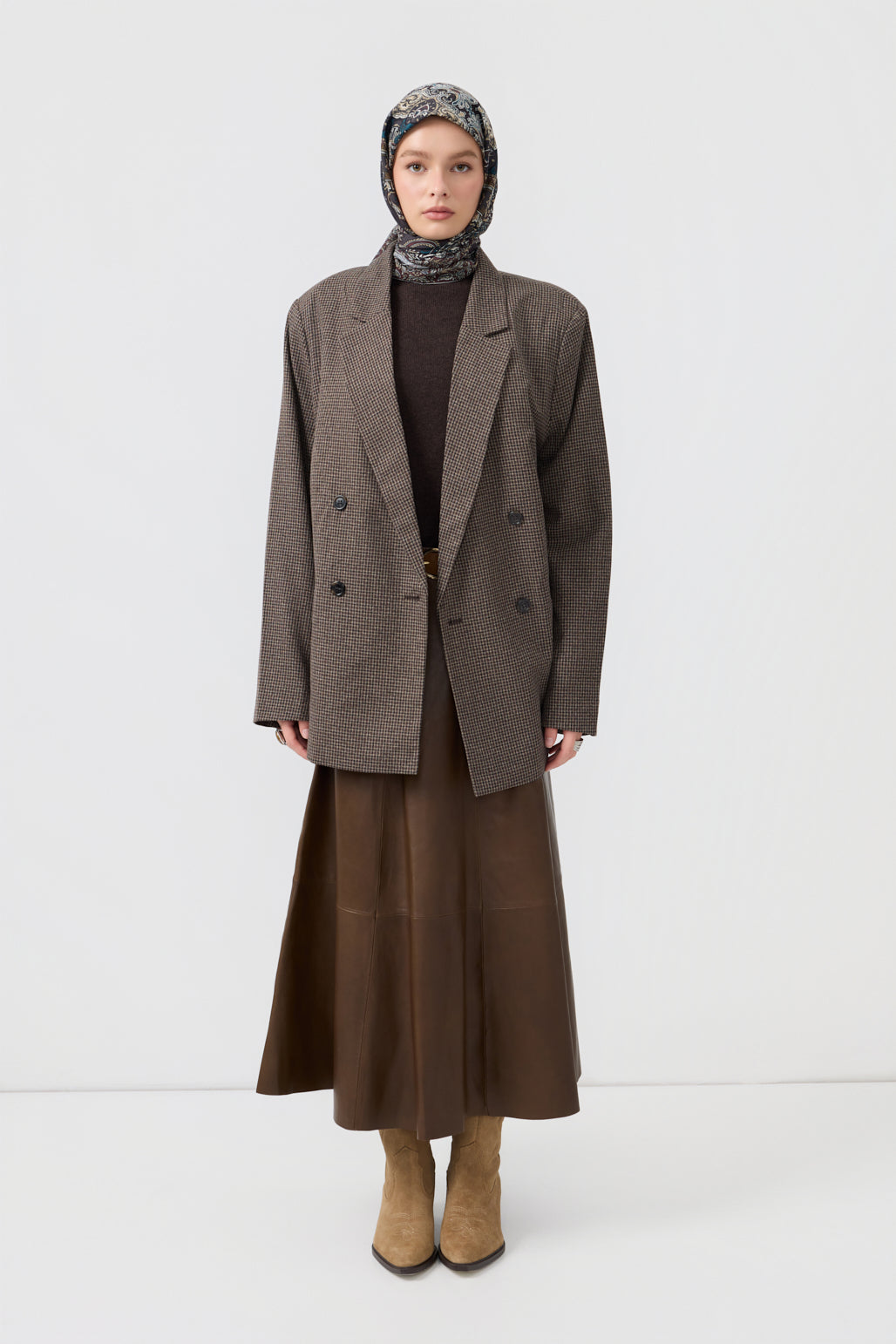 Pamuk Eşarp Tale Olive