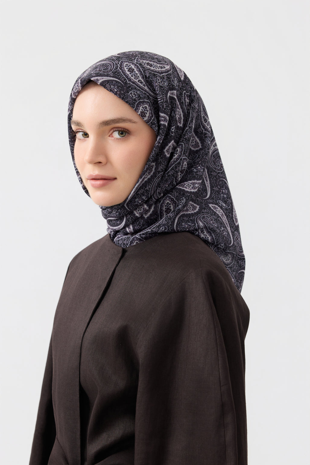 Pamuk Eşarp Timeless Mürdüm