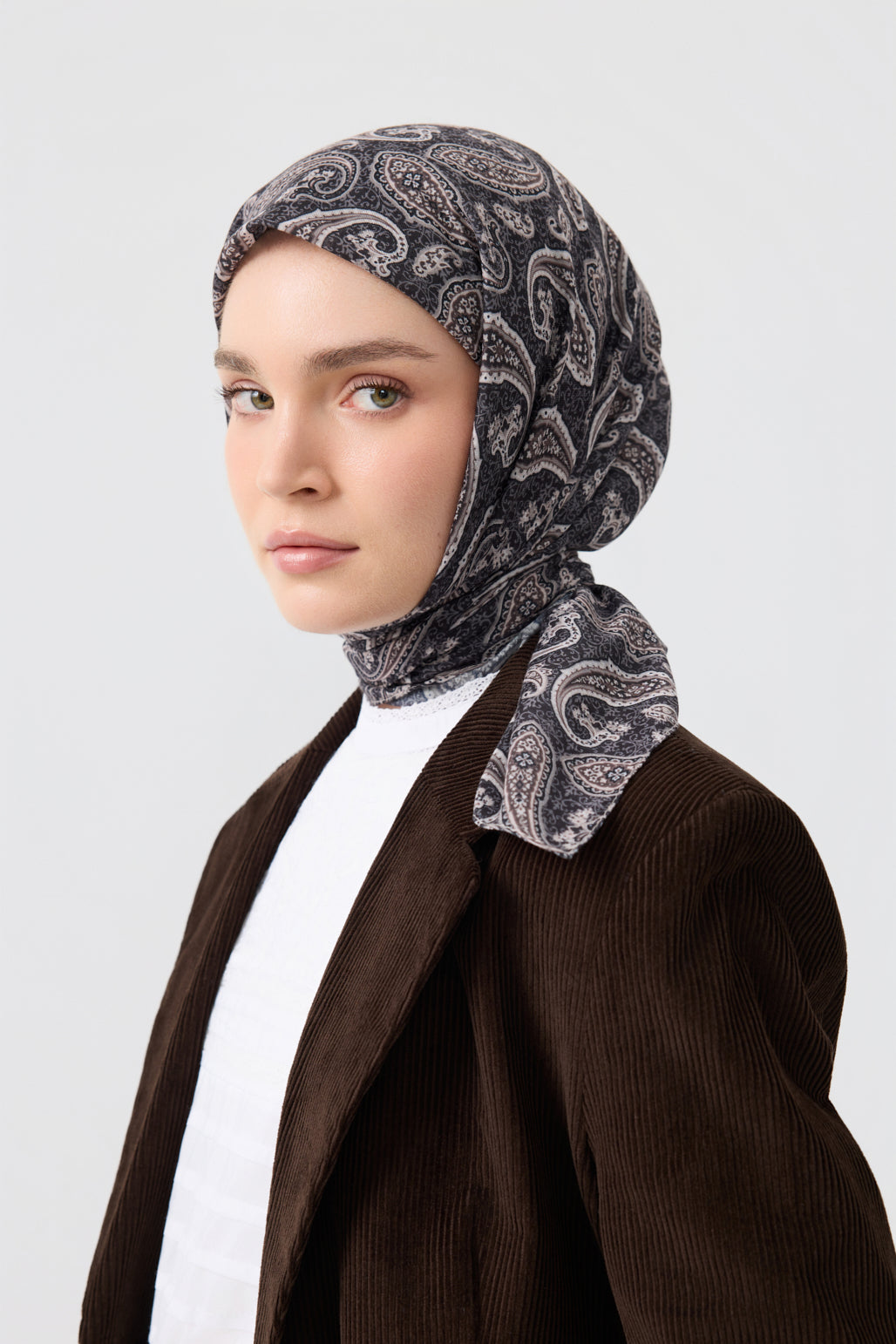 Pamuk Eşarp Timeless Siyah