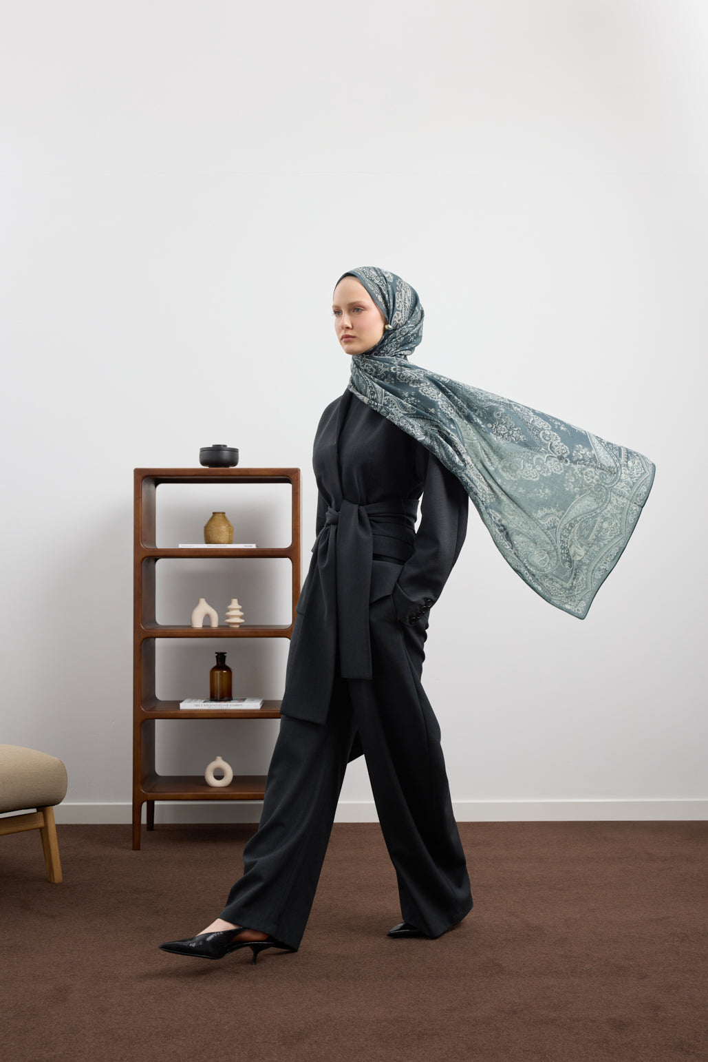 Pamuk Şal Flow Antrasit