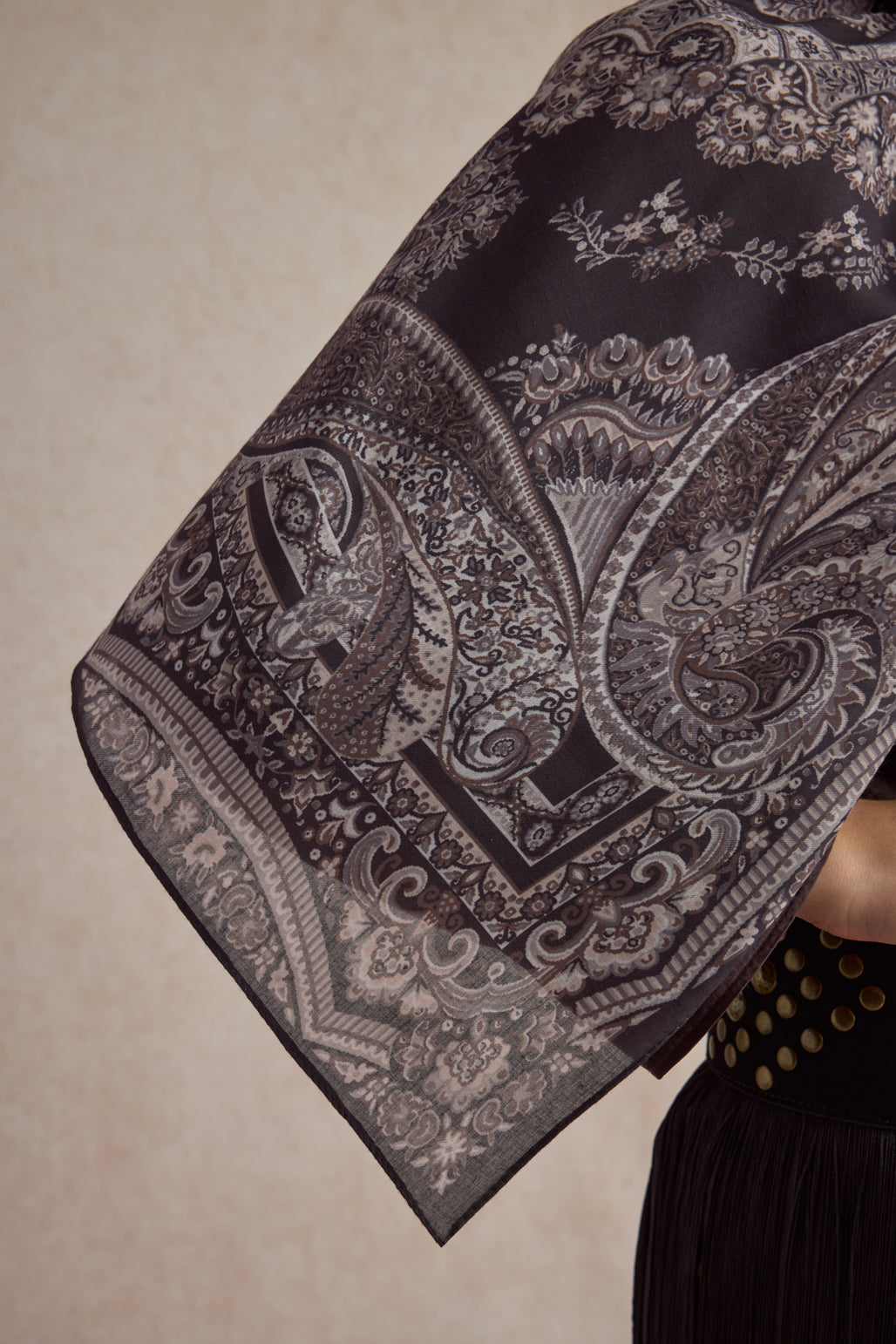 Pamuk Şal Flow Kahve