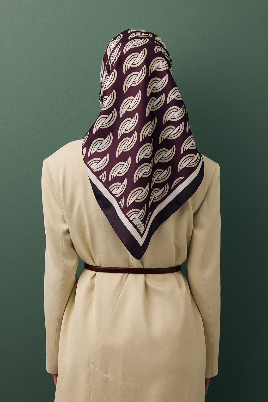 Twill İpek Eşarp Aura Mürdüm