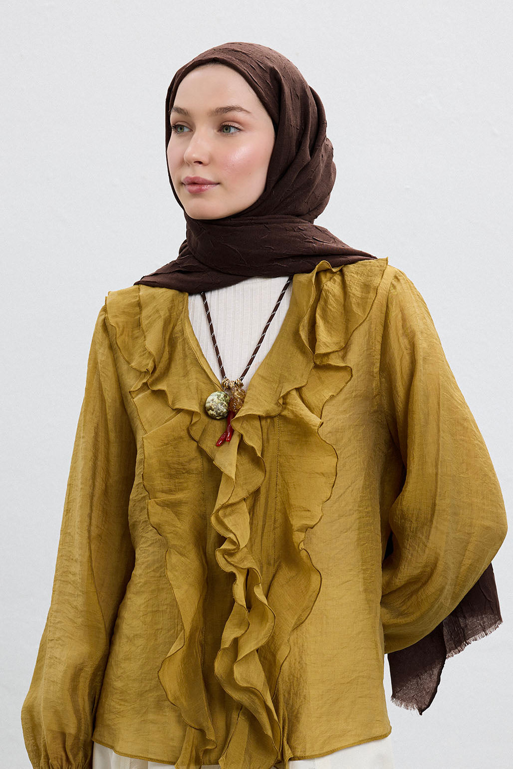 Bambu Şal Kahve