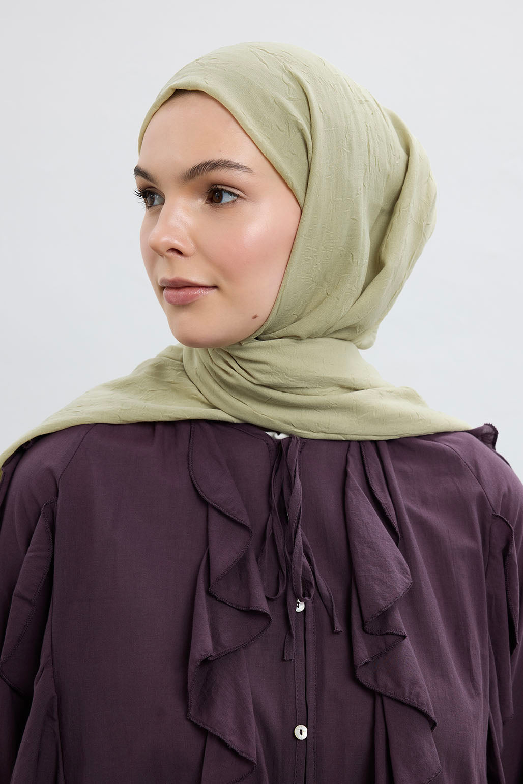Bambu Şal Soft Yeşil