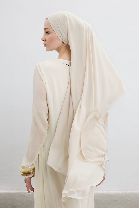 Comfort Luxe Şal Koyu Krem