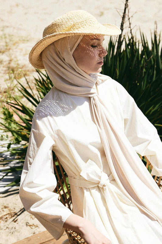 Comfort Luxe Şal Koyu Krem