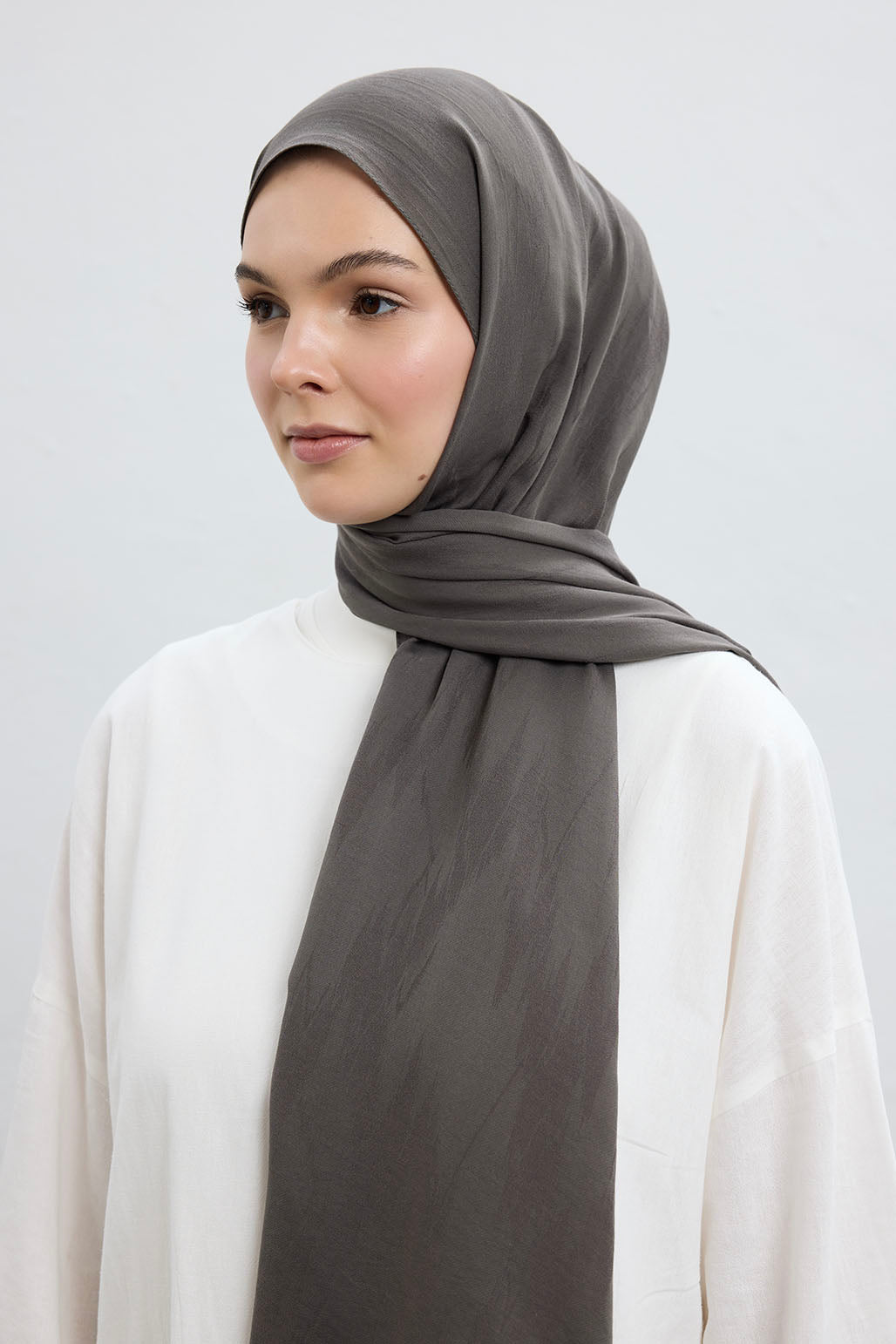 Cotton Line Şal Antrasit