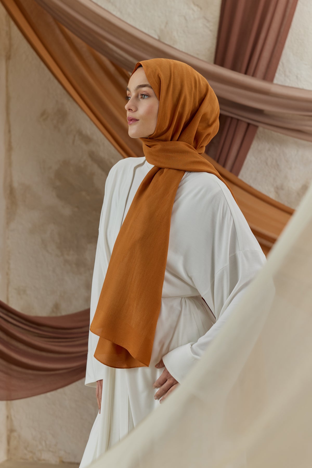 Cotton Line Şal Badem