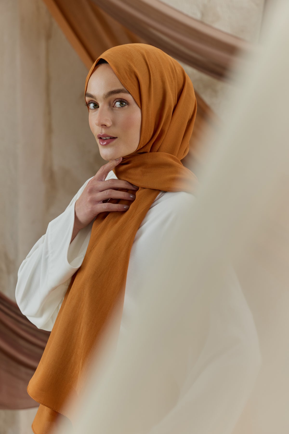 Cotton Line Şal Badem
