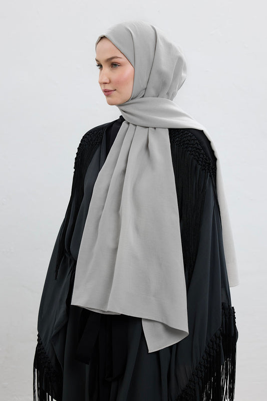 Cotton Line Şal Gümüş