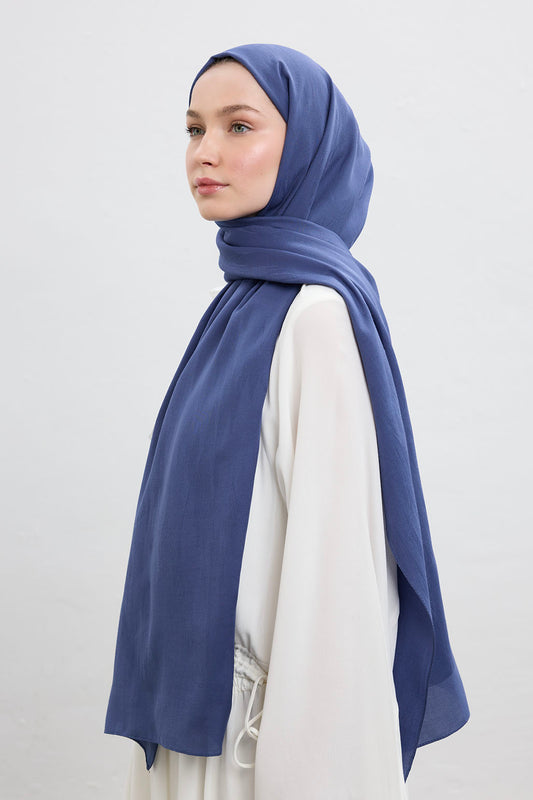 Cotton Line Şal İndigo