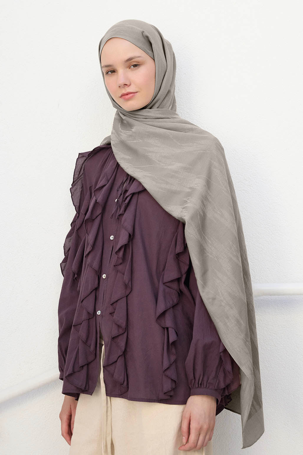 Cotton Line Şal Kum Beji