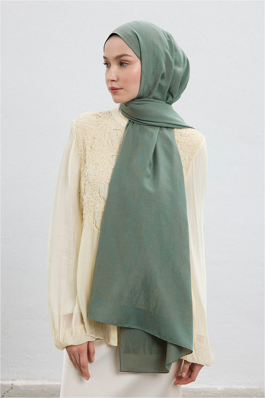 Cotton Line Şal Mint