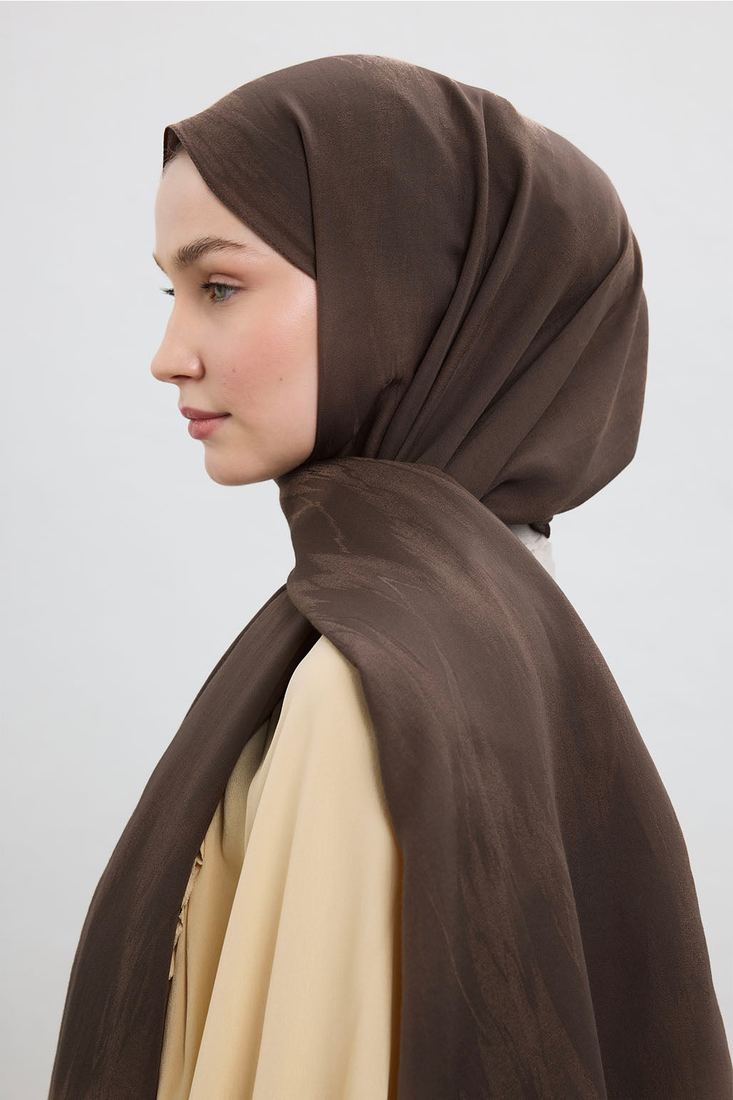Cotton Line Şal Soft Kahve